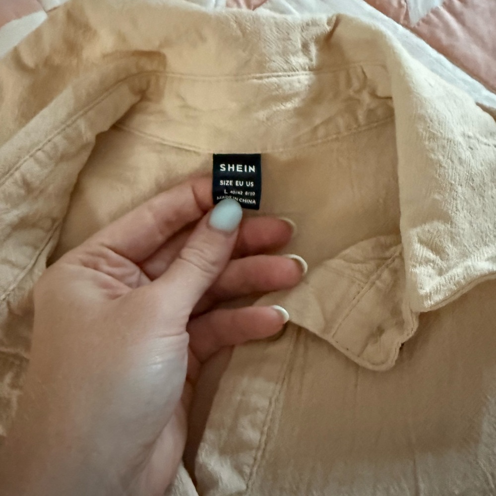 SHEIN Linen Set - Picture 2 of 2
